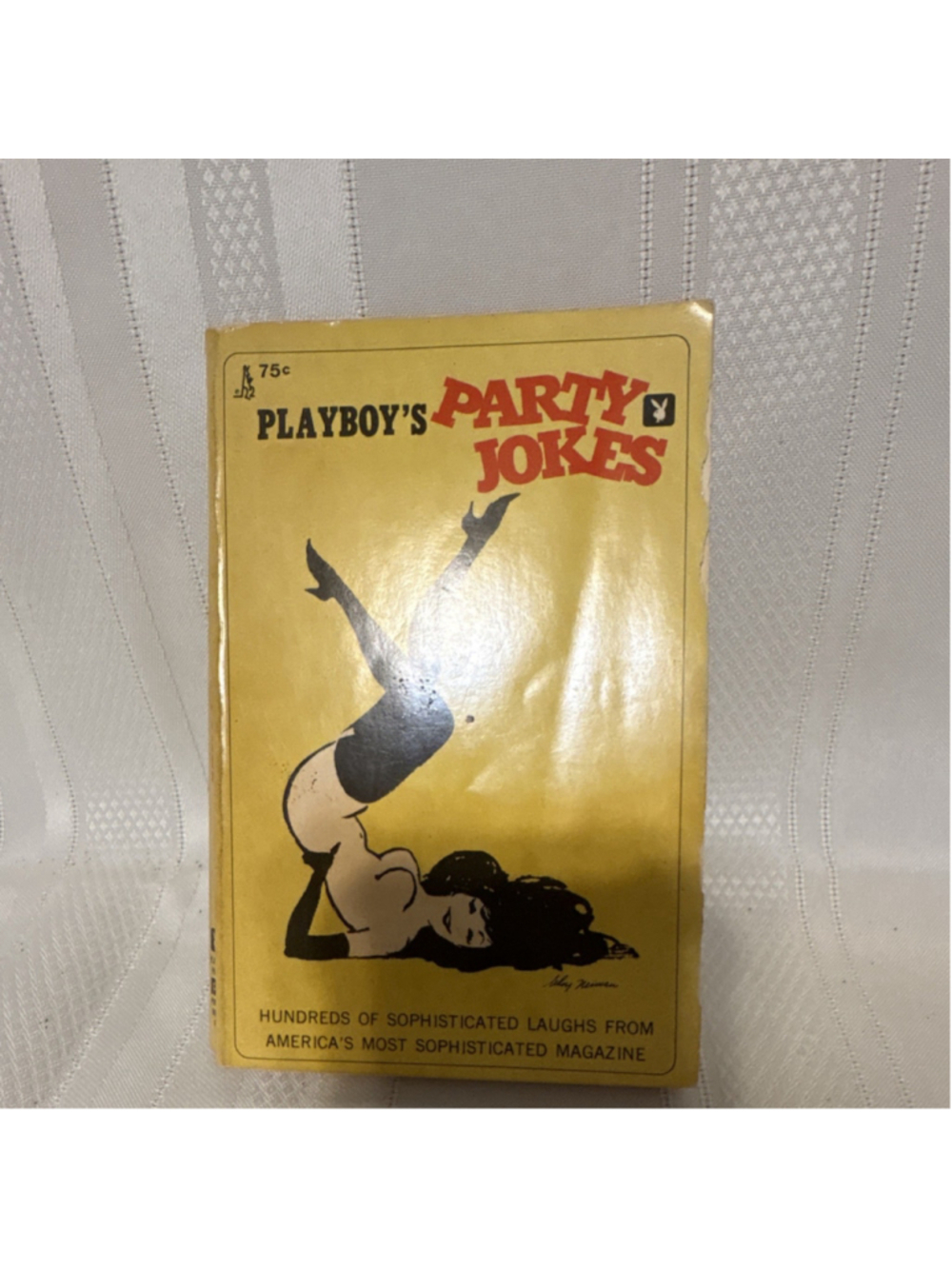 Playboy Press Party Jokes Vintage Paperback Book Illustrated by Shelly Newman